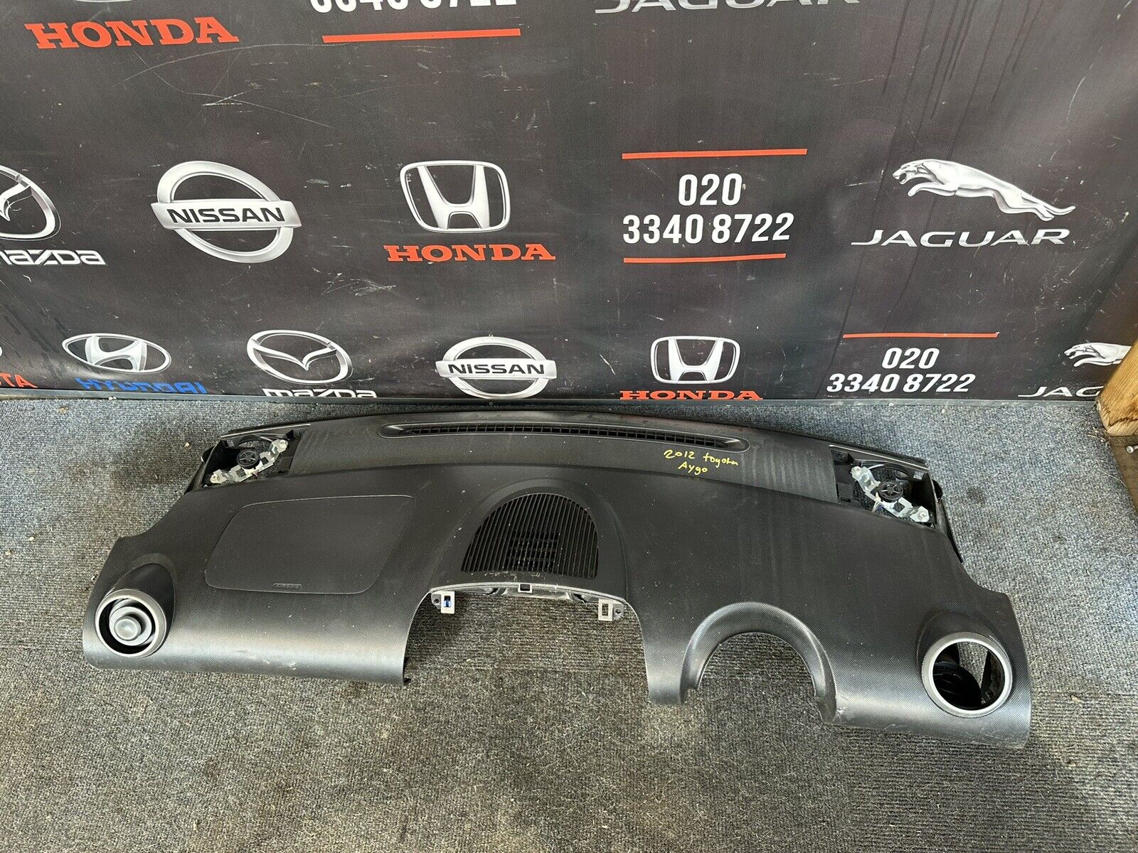 TOYOTA AYGO 2012 XB10 DASHBOARD