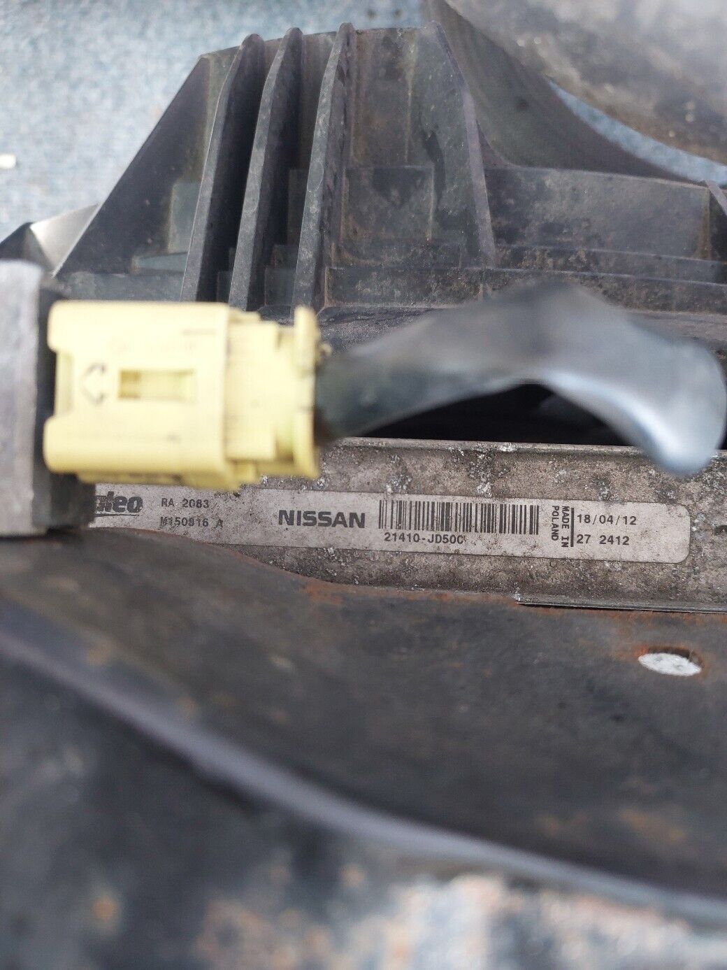 NISSAN QASHQAI 2012 RAD PACK