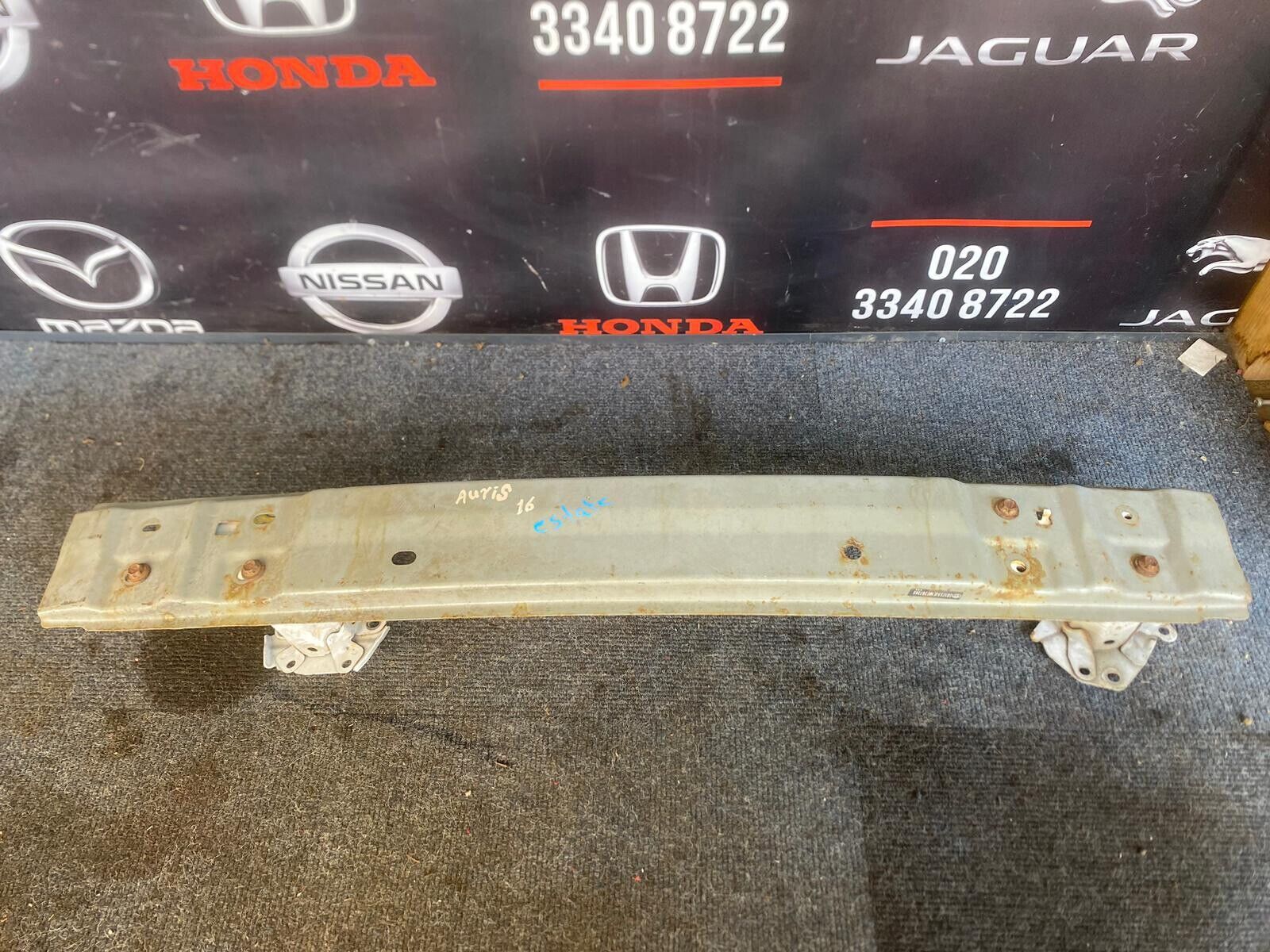 TOYOTA AURIS ESTATE REAR BUMPER REINFORCEMENT CRASH BAR 2013 2014 2015 2016 2018