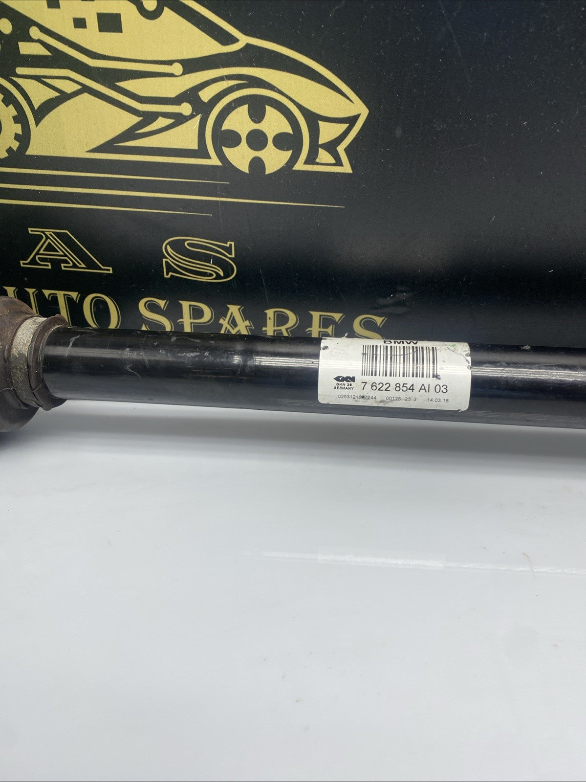 2017 BMW 3 F30 330e HYBRID ENGINE B48B20A REAR RIGHT DRIVESHAFT 7622854