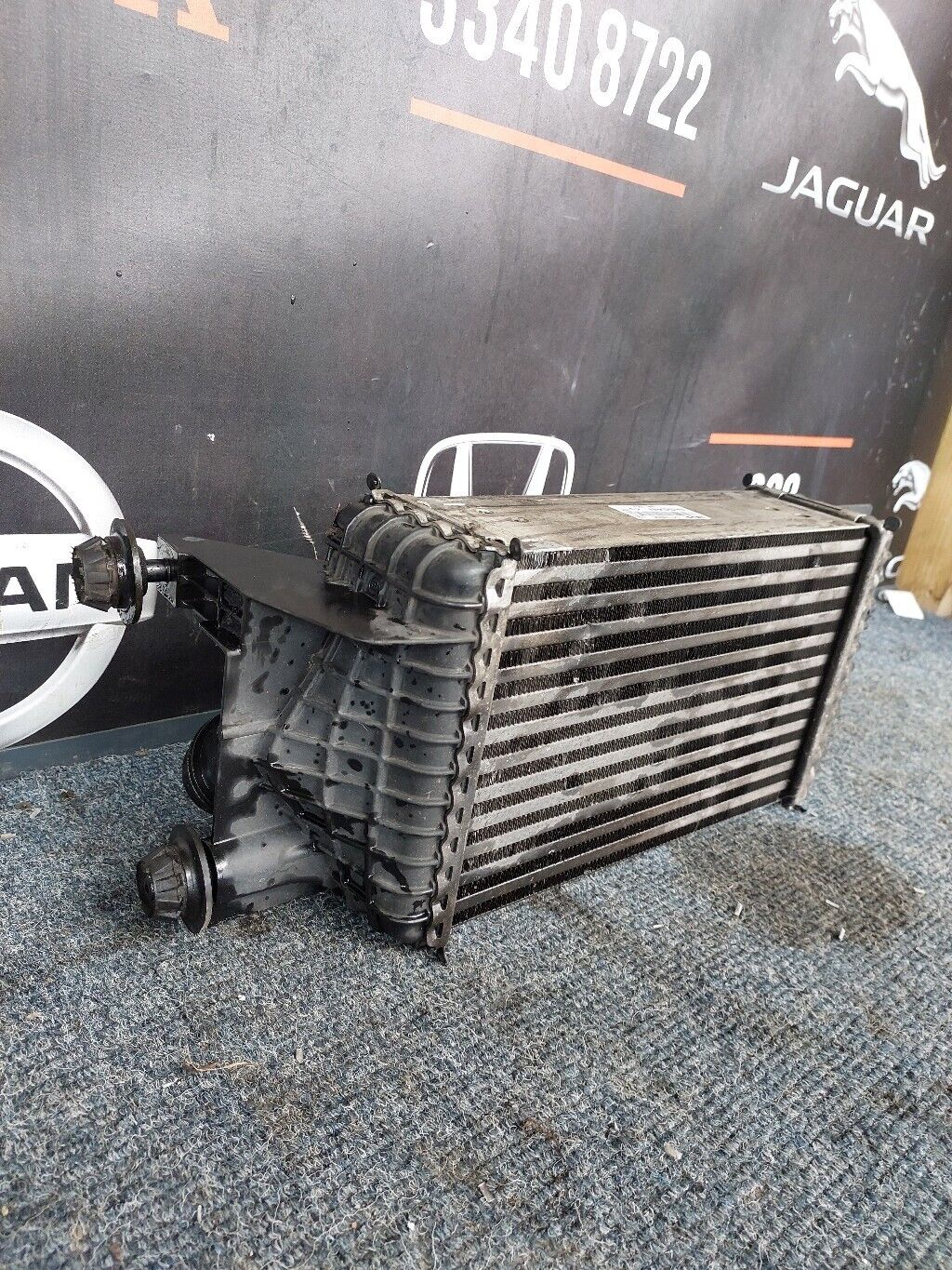 NISSAN JUKE DIESEL INTERCOOLER RADIATOR 2014 144611KB2A