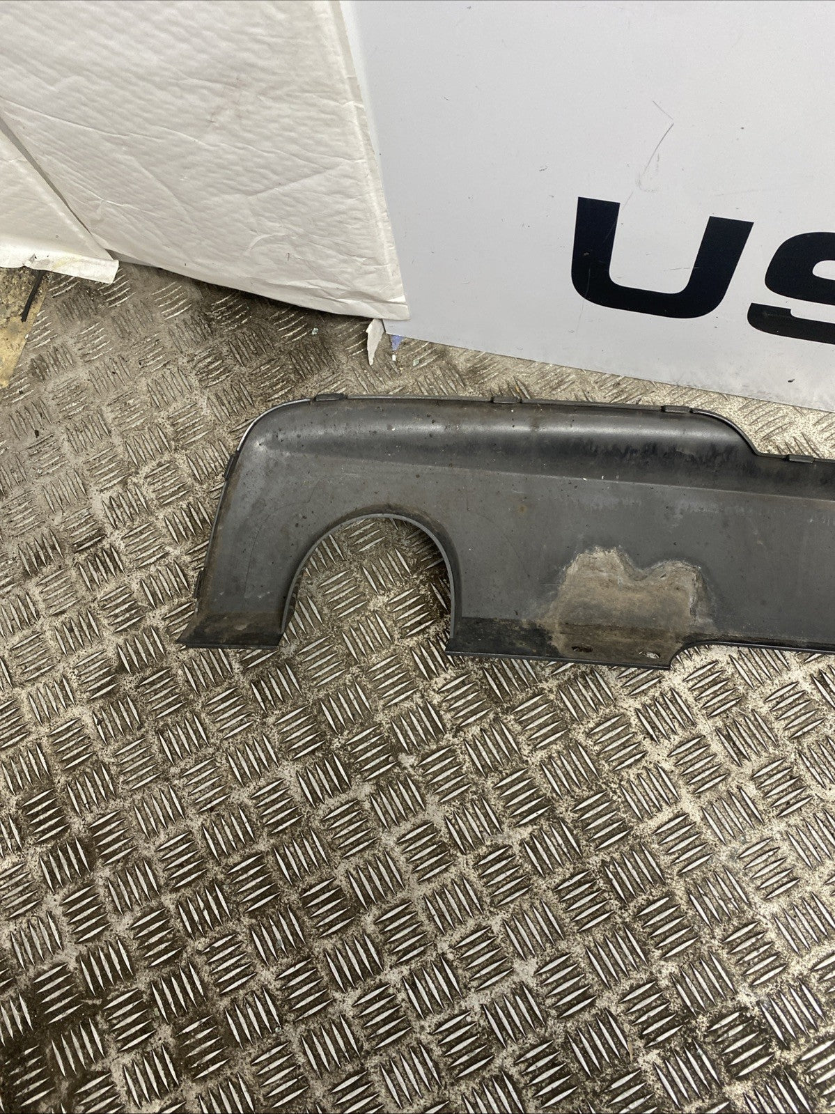 BMW F10 F11 M Sport Rear Bumper Lower Valance Diffuser Twin Exhaust 7906283
