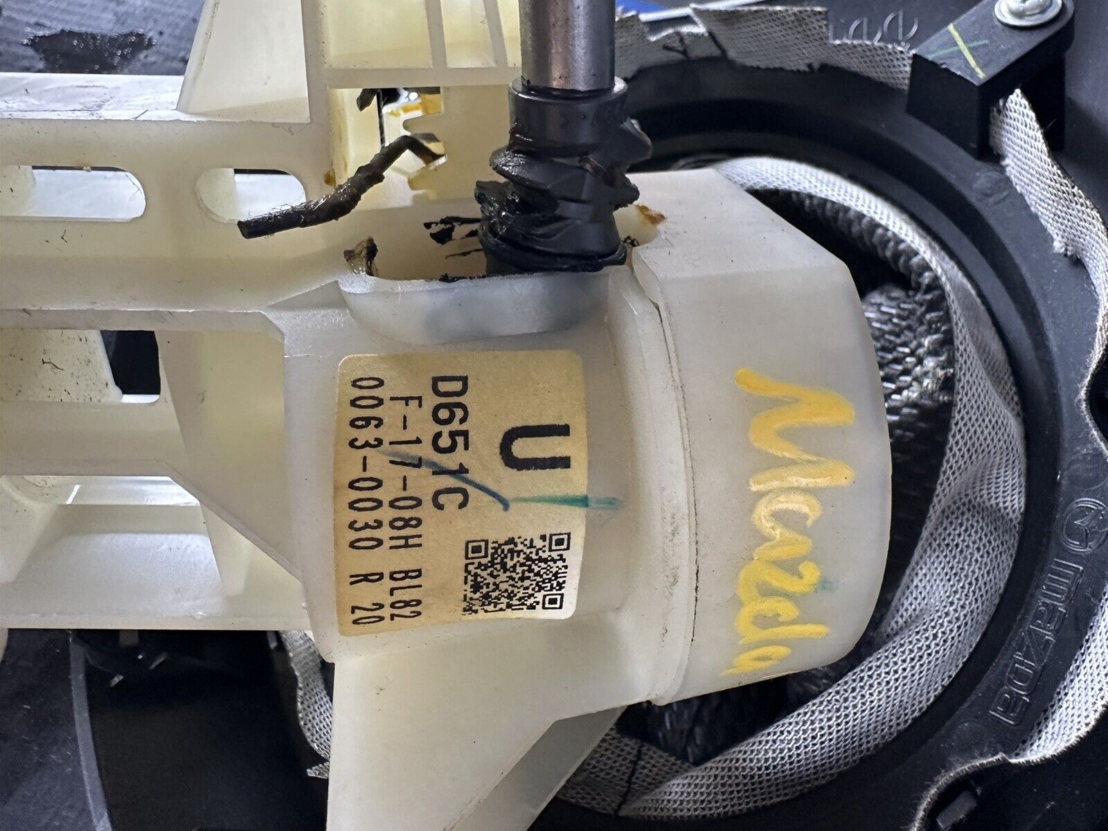 MAZDA 2 2009 GEARSTICK D651C