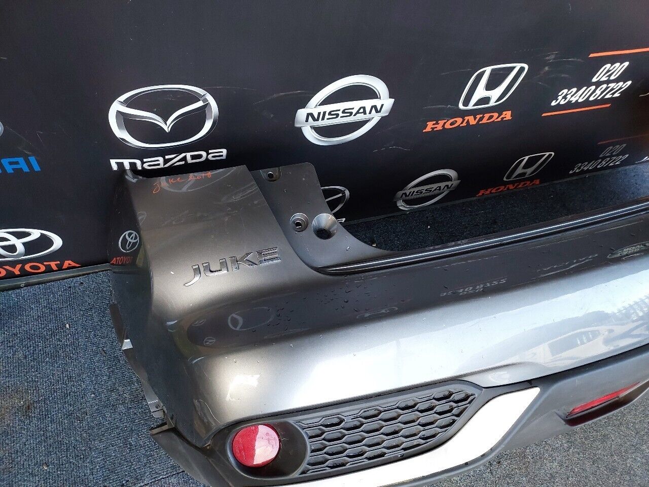 NISSAN JUKE REAR BUMPER 2018