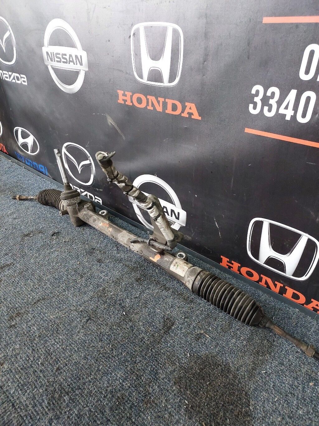 NISSAN JUKE 2014 STEERING RACK