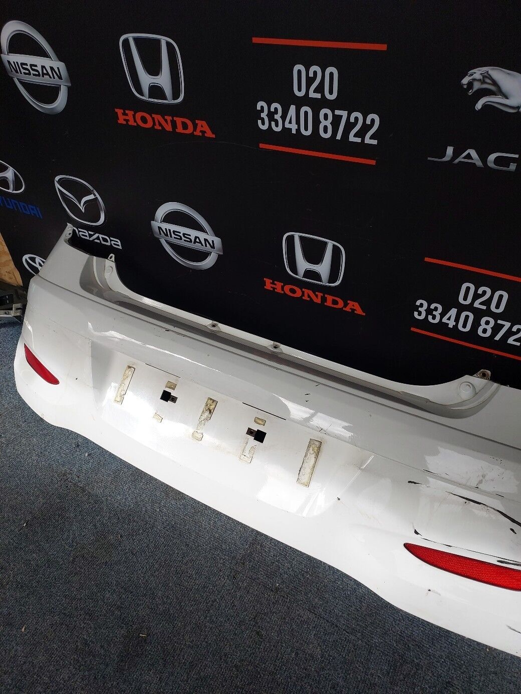 HYUNDAI i10 2013 REAR BUMPER