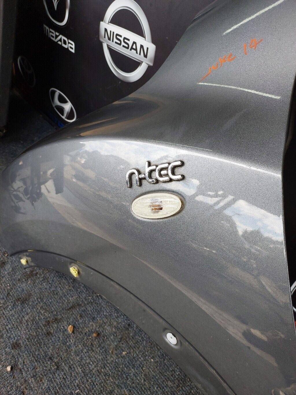 NISSAN JUKE N/S WING FENDER LH 2014