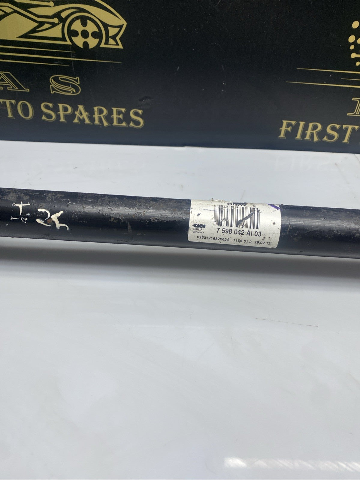 BMW X3 DRIVESHAFT F25 M SPORT 2010-2014 RIGHT REAR 2.0 DIESEL AUTOMATIC 7598042