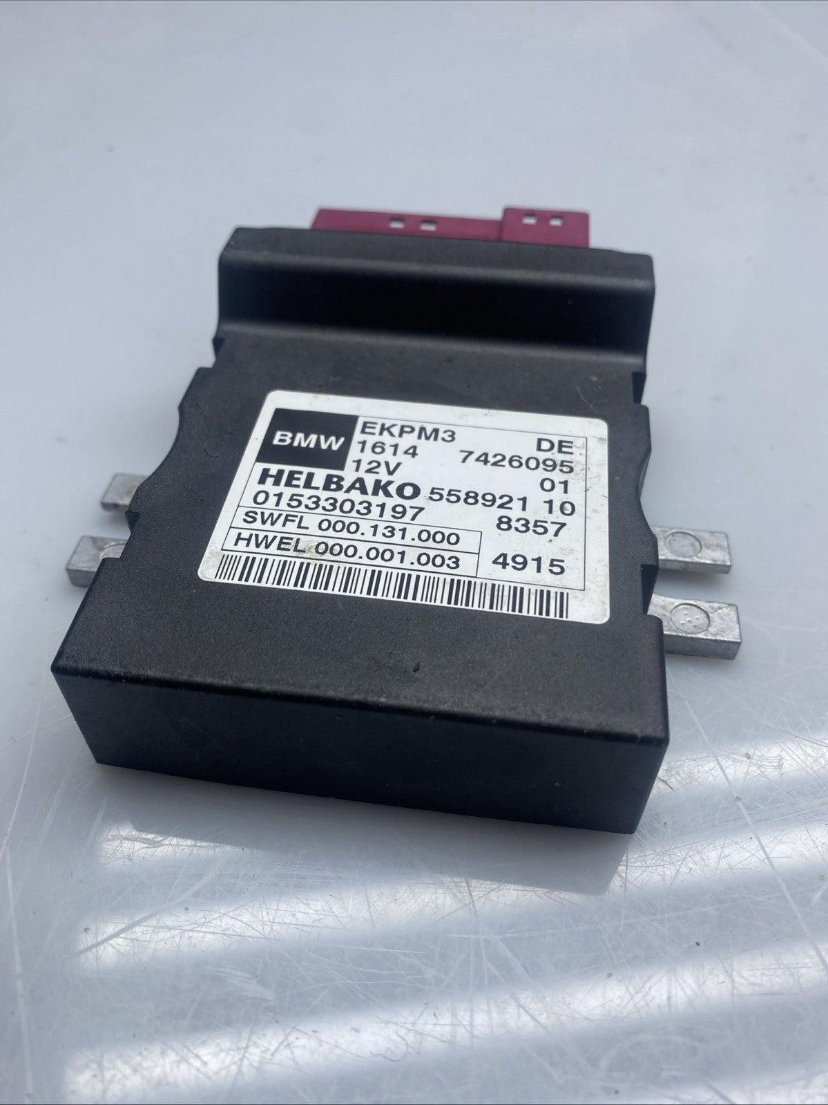 BMW 4 SERIES F32 2015 FUEL PUMP CONTROL MODULE UNIT ECU 7426095