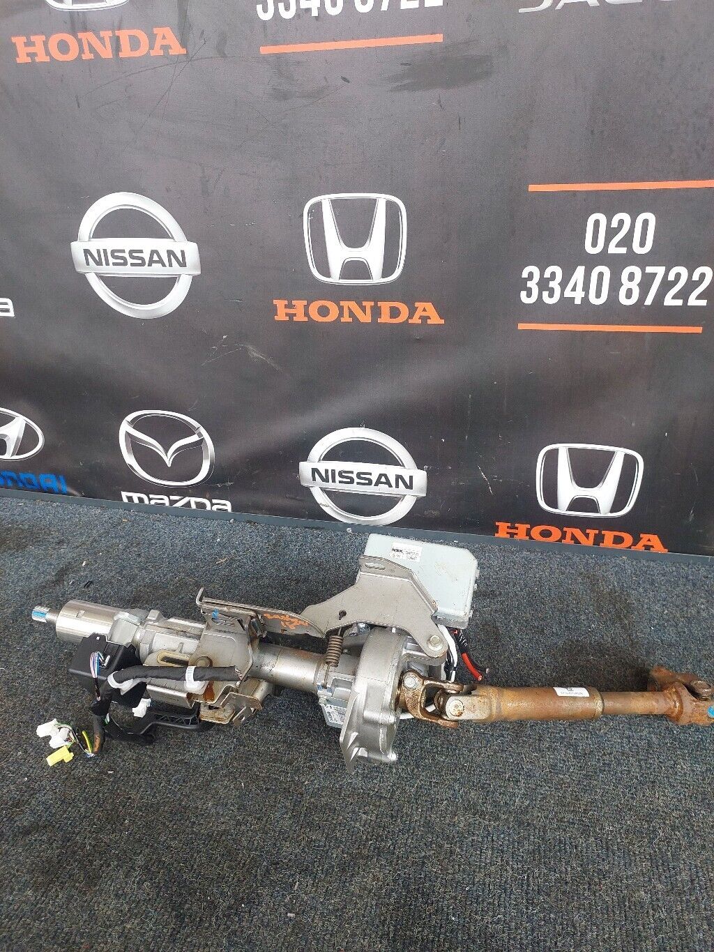 NISSAN QASHQAI STEERING COLUMN 2018