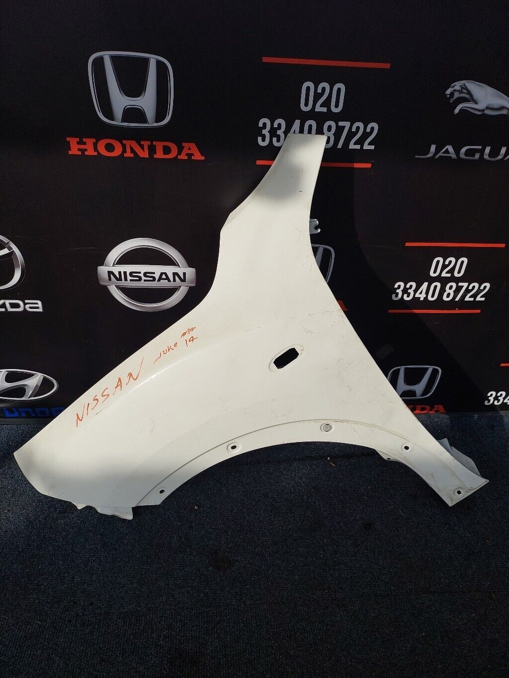 NISSAN JUKE 2014 N/S WING FENDER LH