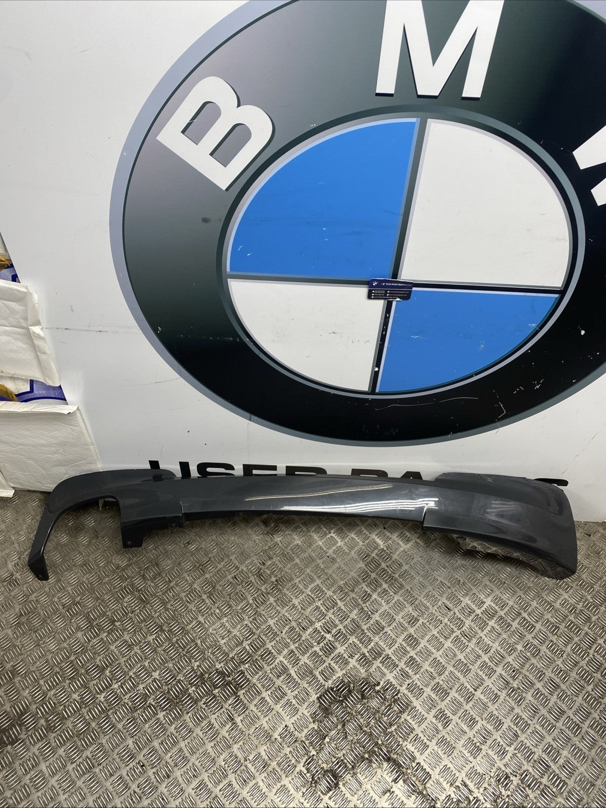 BMW X3 F25 M Sport Rear Bumper Lower Trim Diffuser 8048132