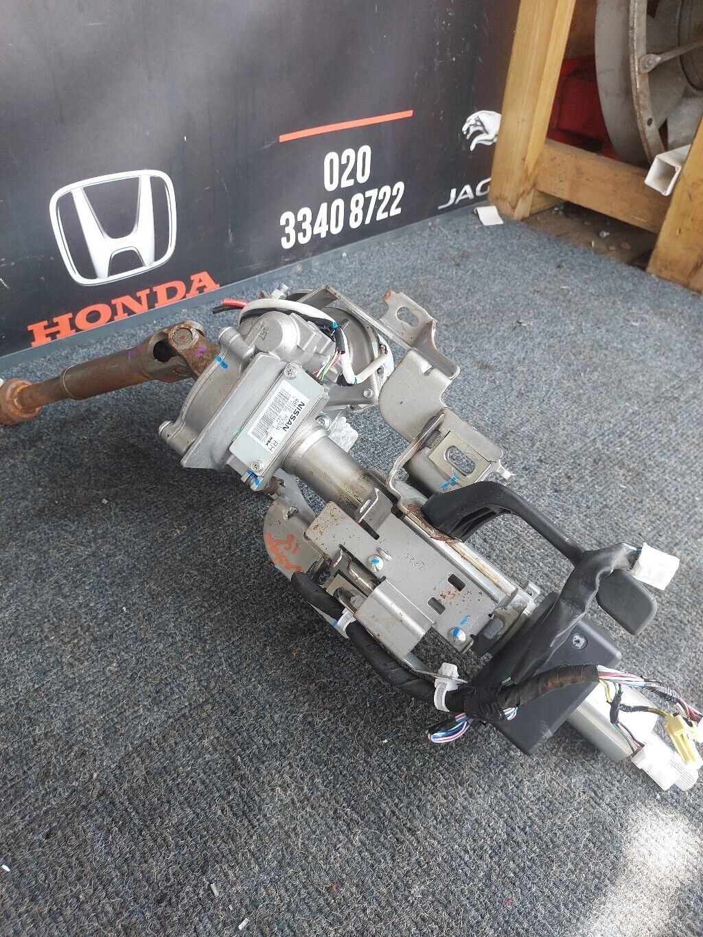 NISSAN QASHQAI STEERING COLUMN 2018