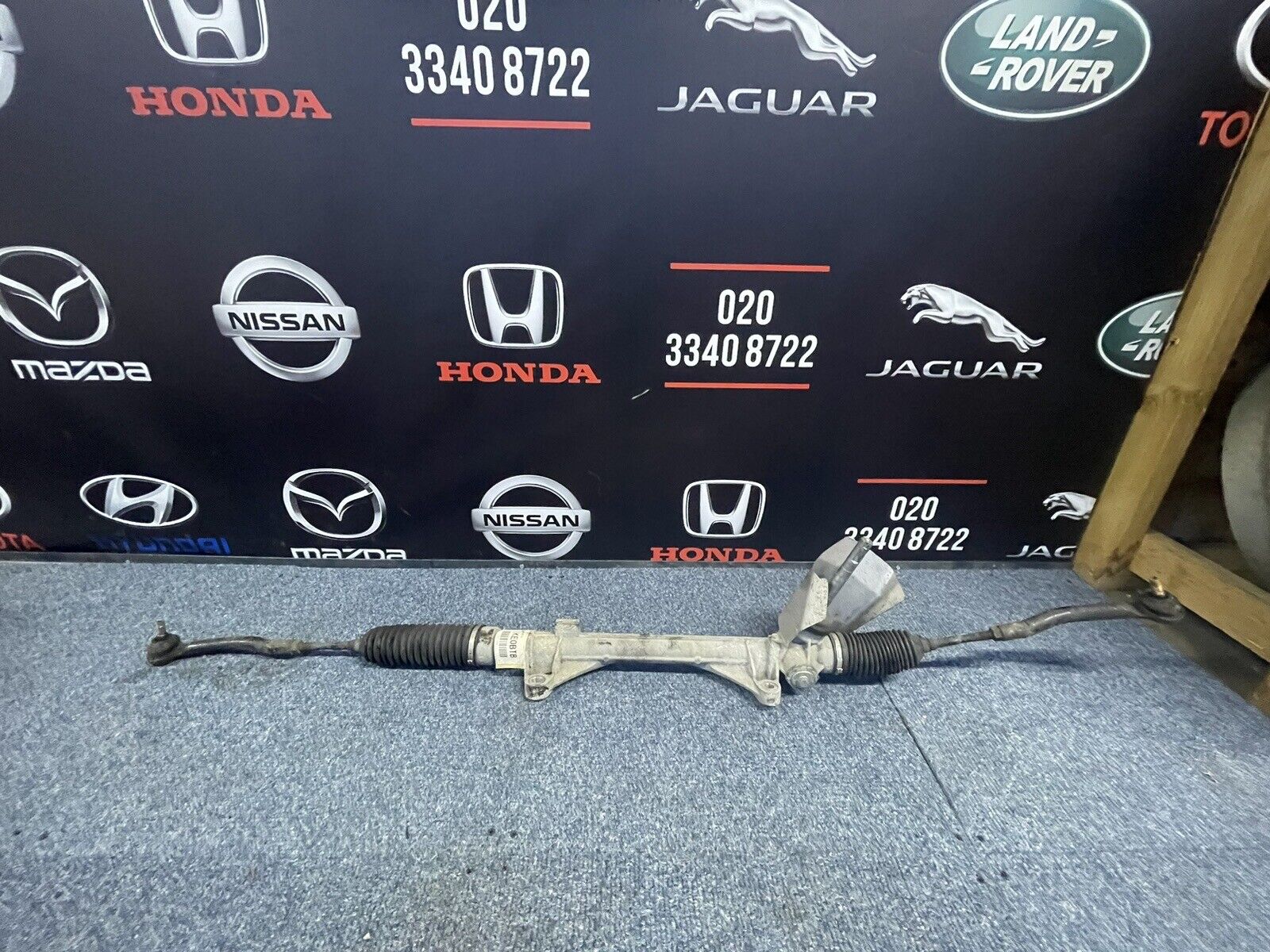 NISSAN JUKE NISMO 2018 SUV 1.6 PET DIG-T 6SP POWER STEERING RACK 1KE0BTB