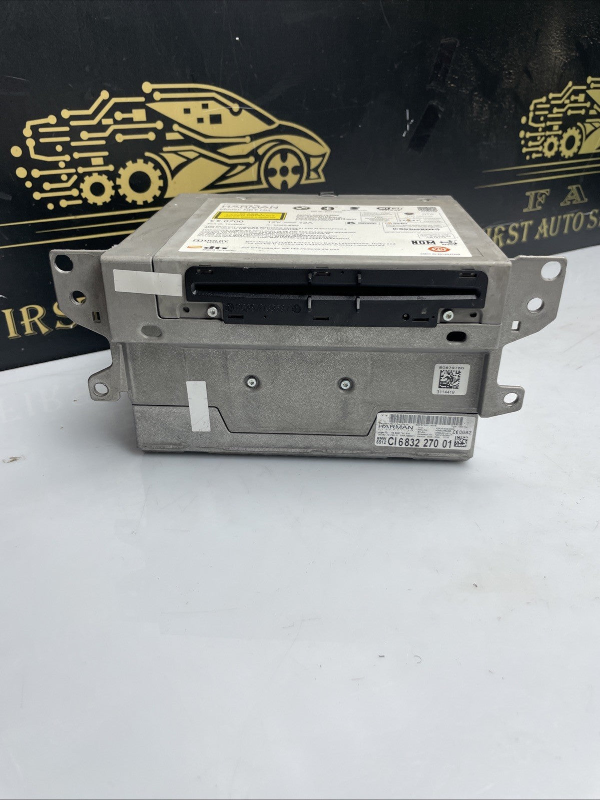 GENUINE BMW X5 X6 F15 F16 I DRIVE CONTROLLER NBT HEAD UNIT SCREEN SET 681995001