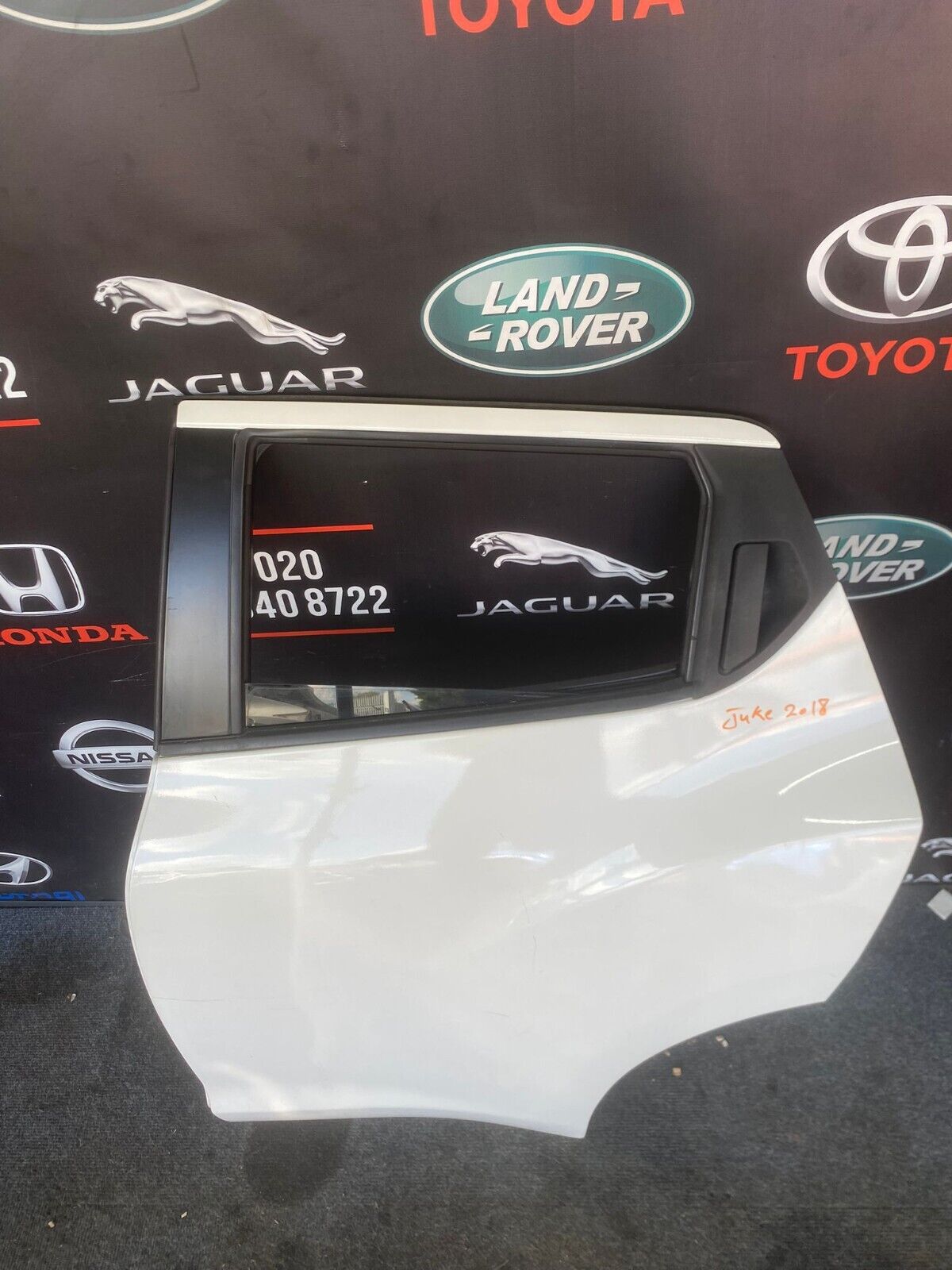 NISSAN JUKE 2018 N/S REAR LEFT DOOR