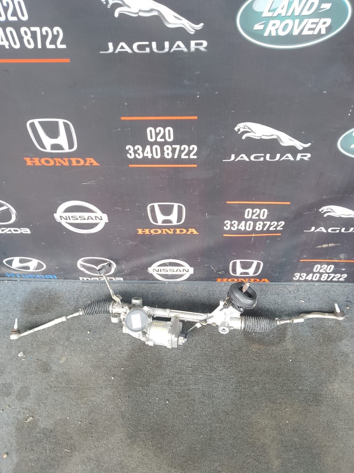 NISSAN QASHQAI 2023 POWER STEERING RACK 1.5 PETROL HYBRID AUTO JG517-004024