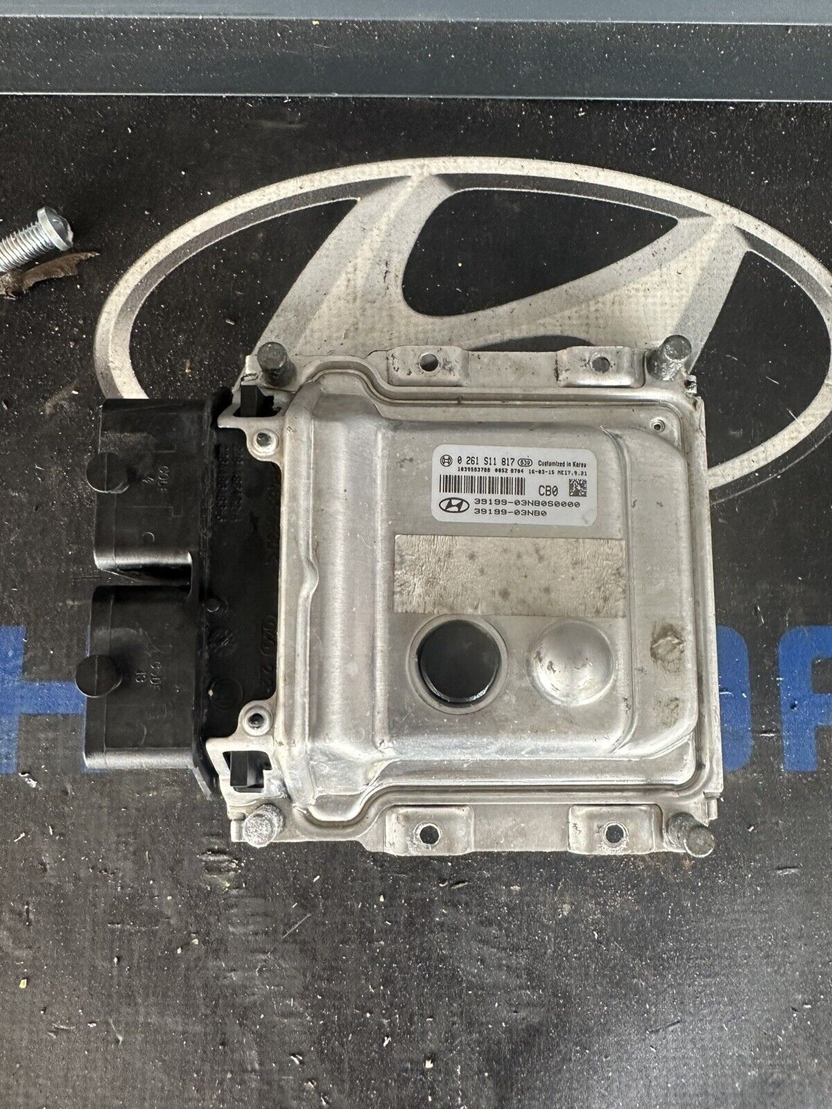 HYUNDAI I30 MK2 ENGINE ECU KIT LOCK SET CONTROL UNIT KEYS 1.6 CRDI 2012-2016