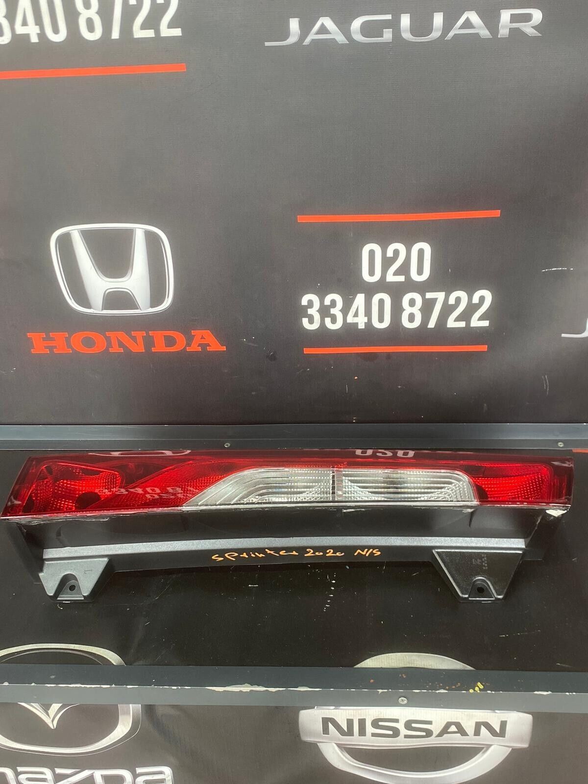 MERCEDES SPRINTER VAN 2020 N/S REAR LEFT TAIL LIGHT