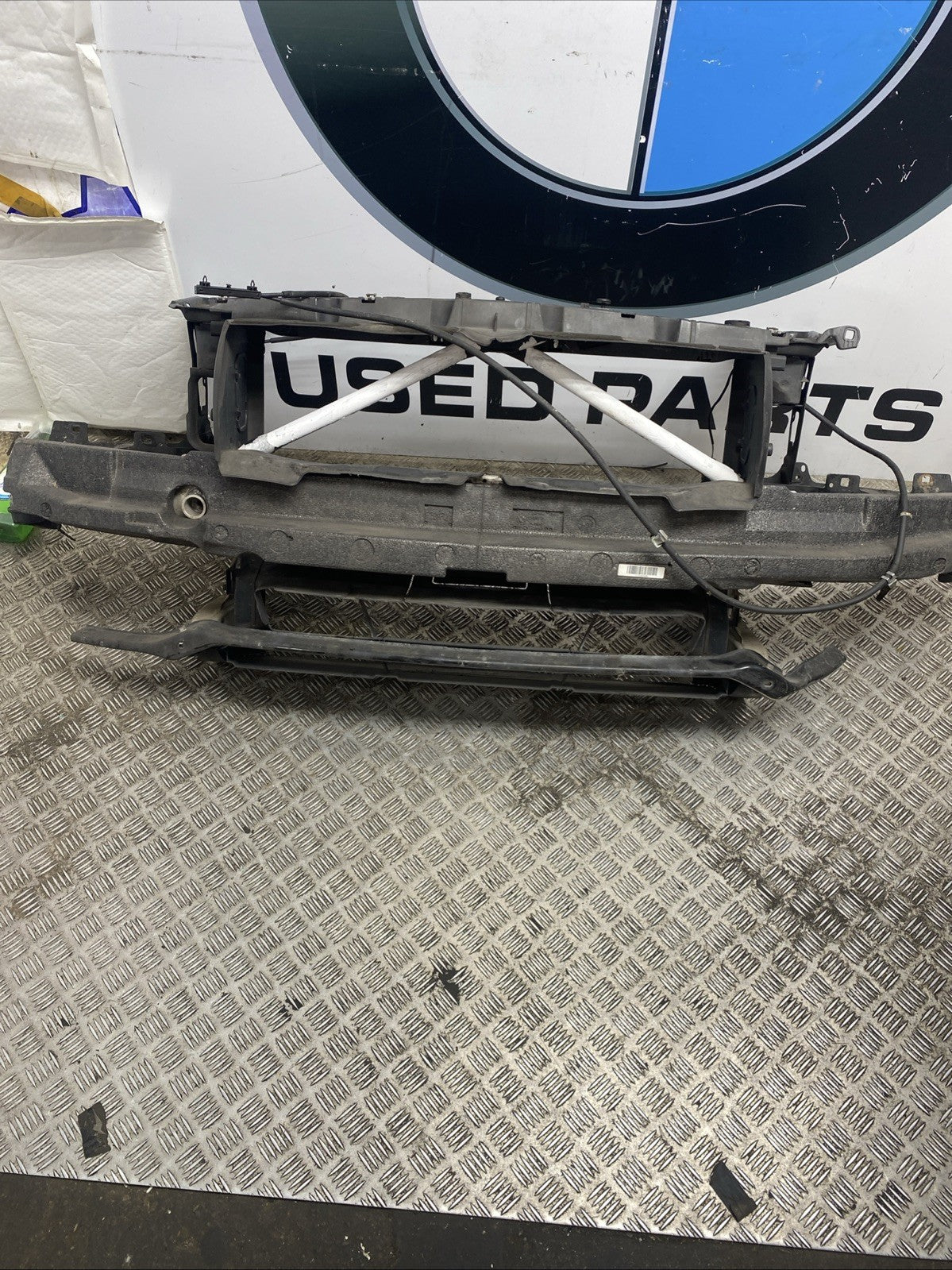 BMW 1 SERIES F20 F21 2012 SLAM PANEL WITH CRASH BAR