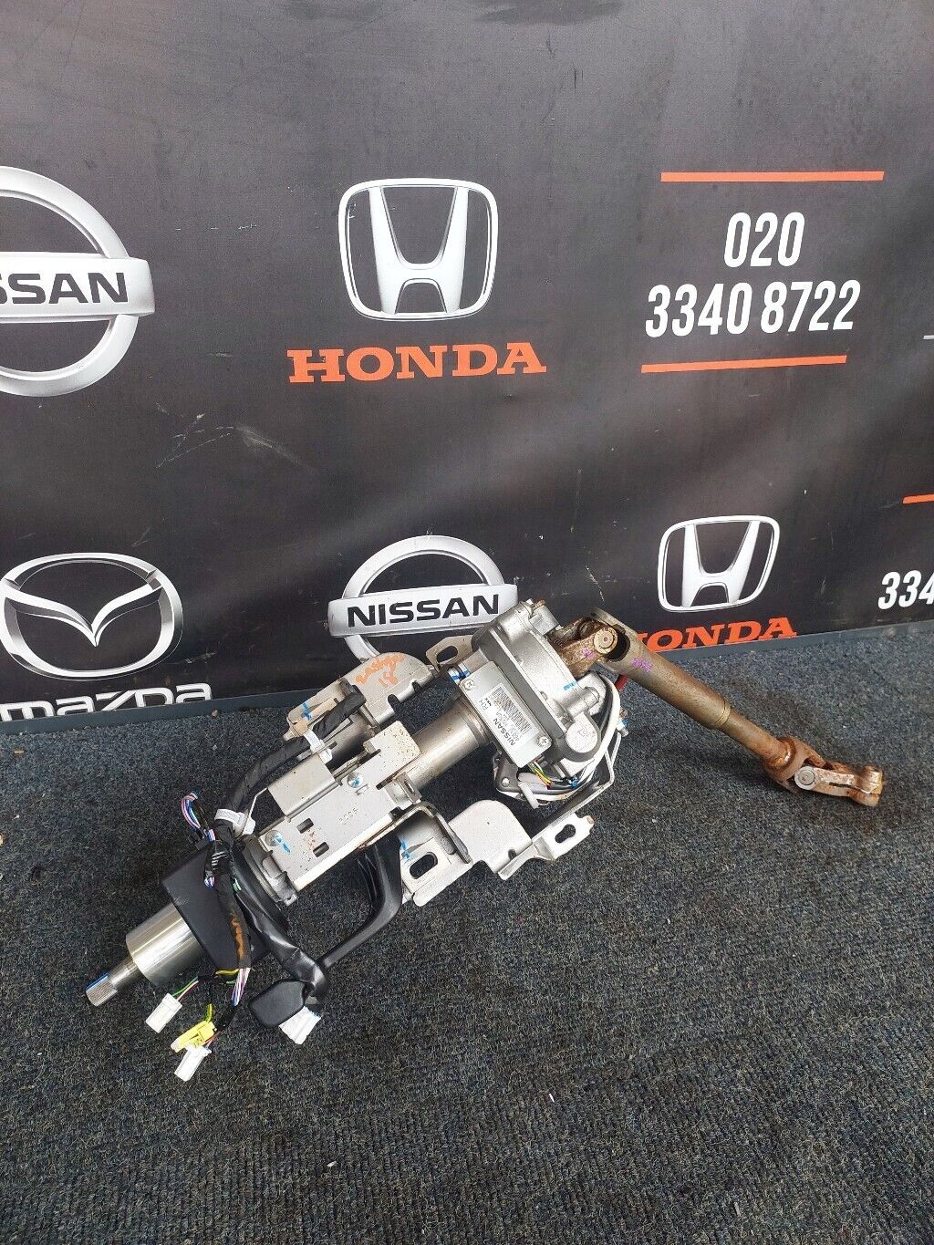 NISSAN QASHQAI STEERING COLUMN 2018