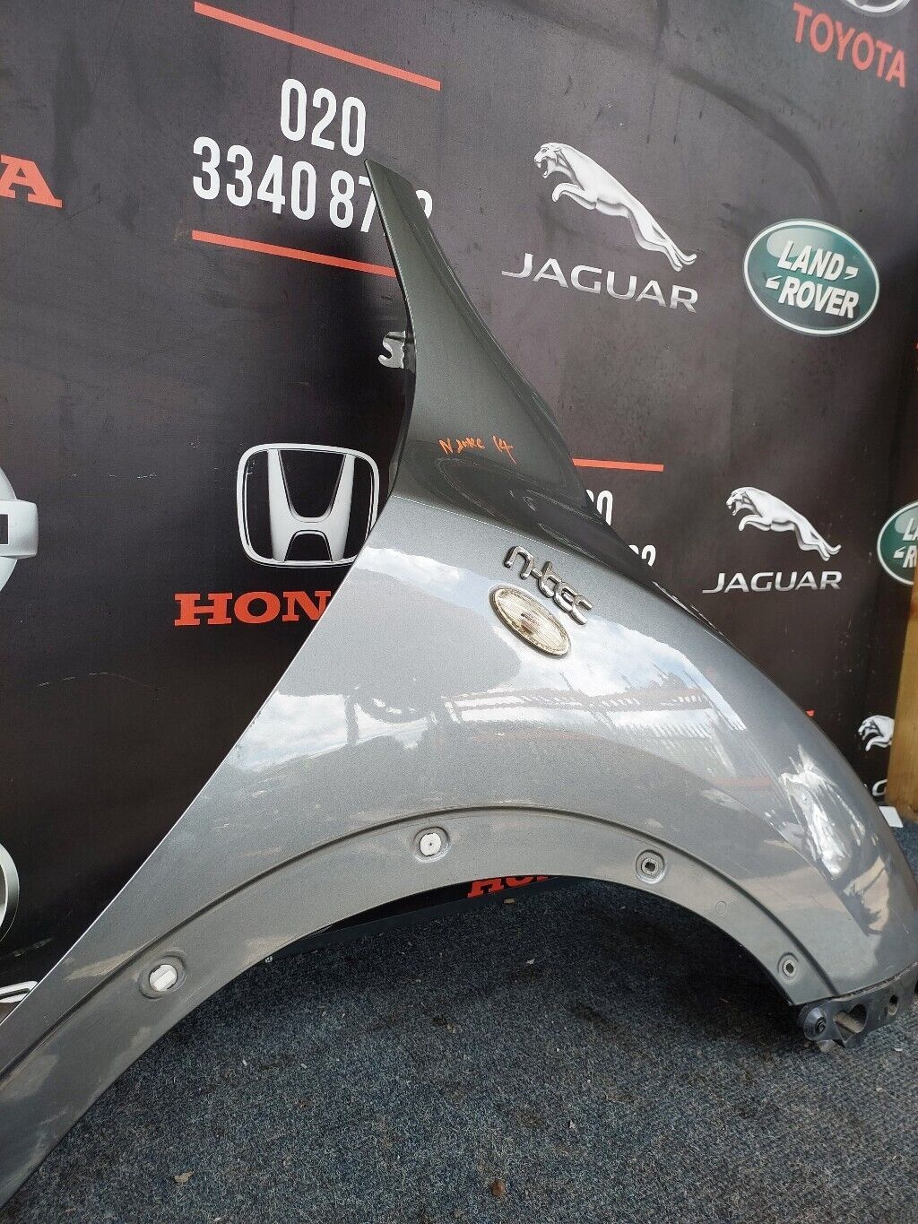 NISSAN JUKE O/S WING FENDER RH 2014