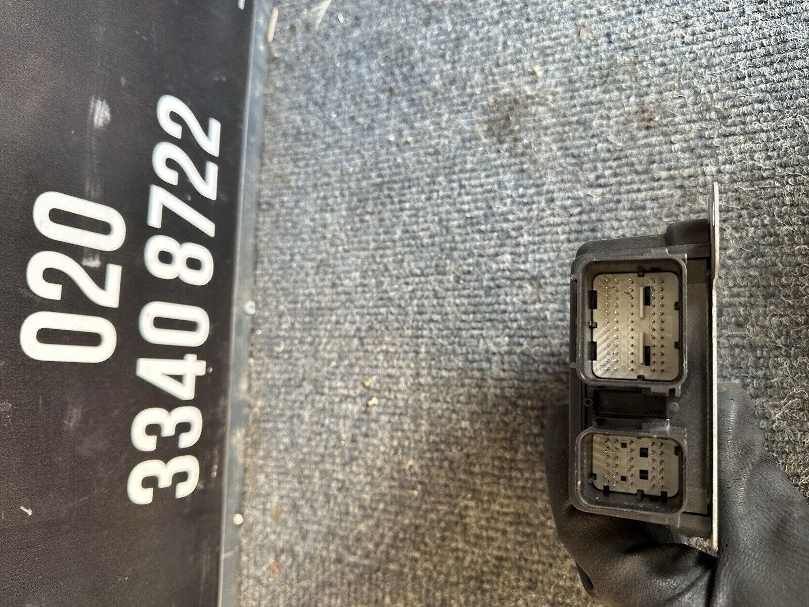 JAGUAR F PACE 2018 AIR BAG  CONTROL UNIT MODULE