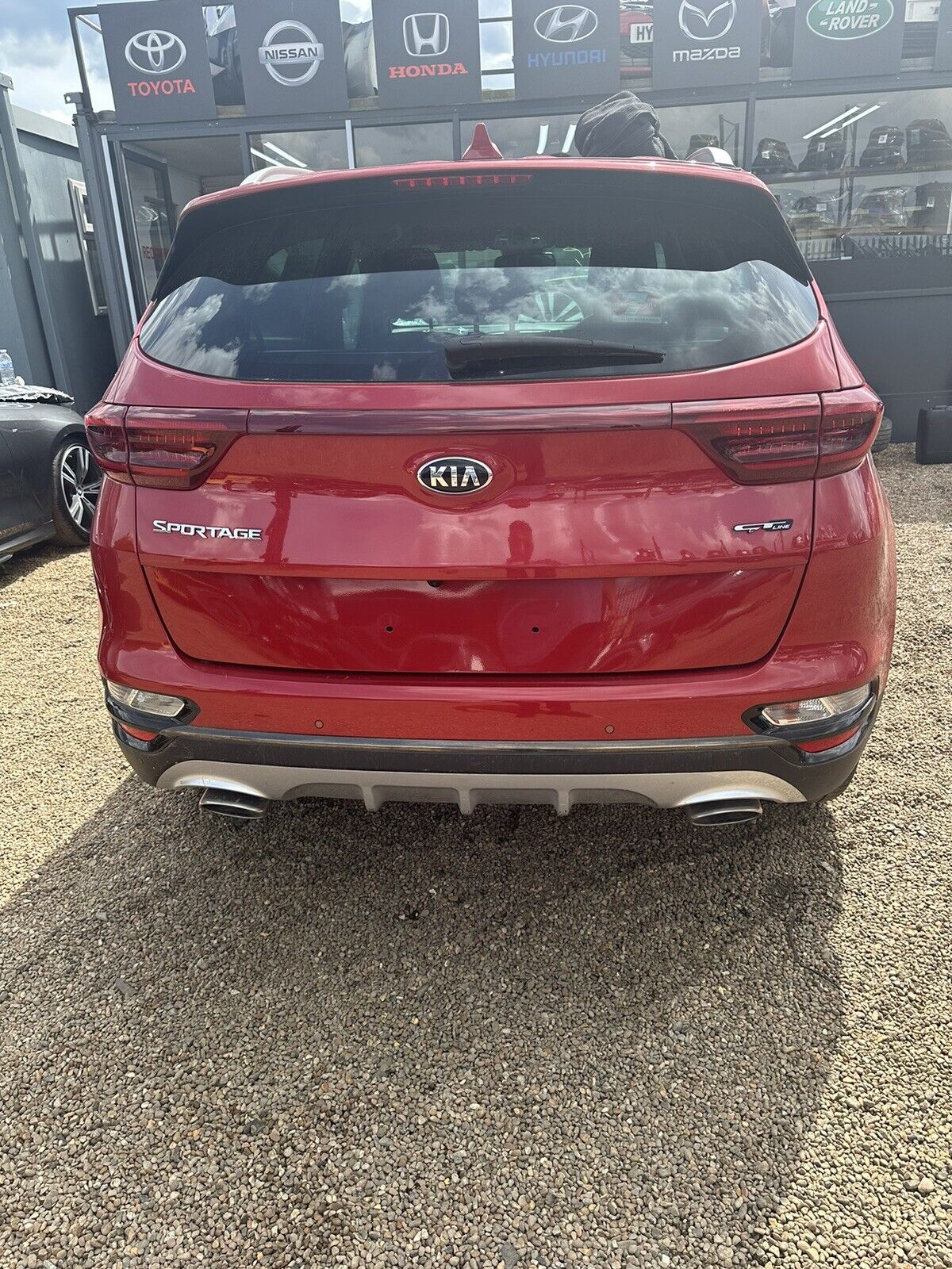 Kia Sportage Rear bumper GT line genuine 2021 Price Is For Rear Bumper Only