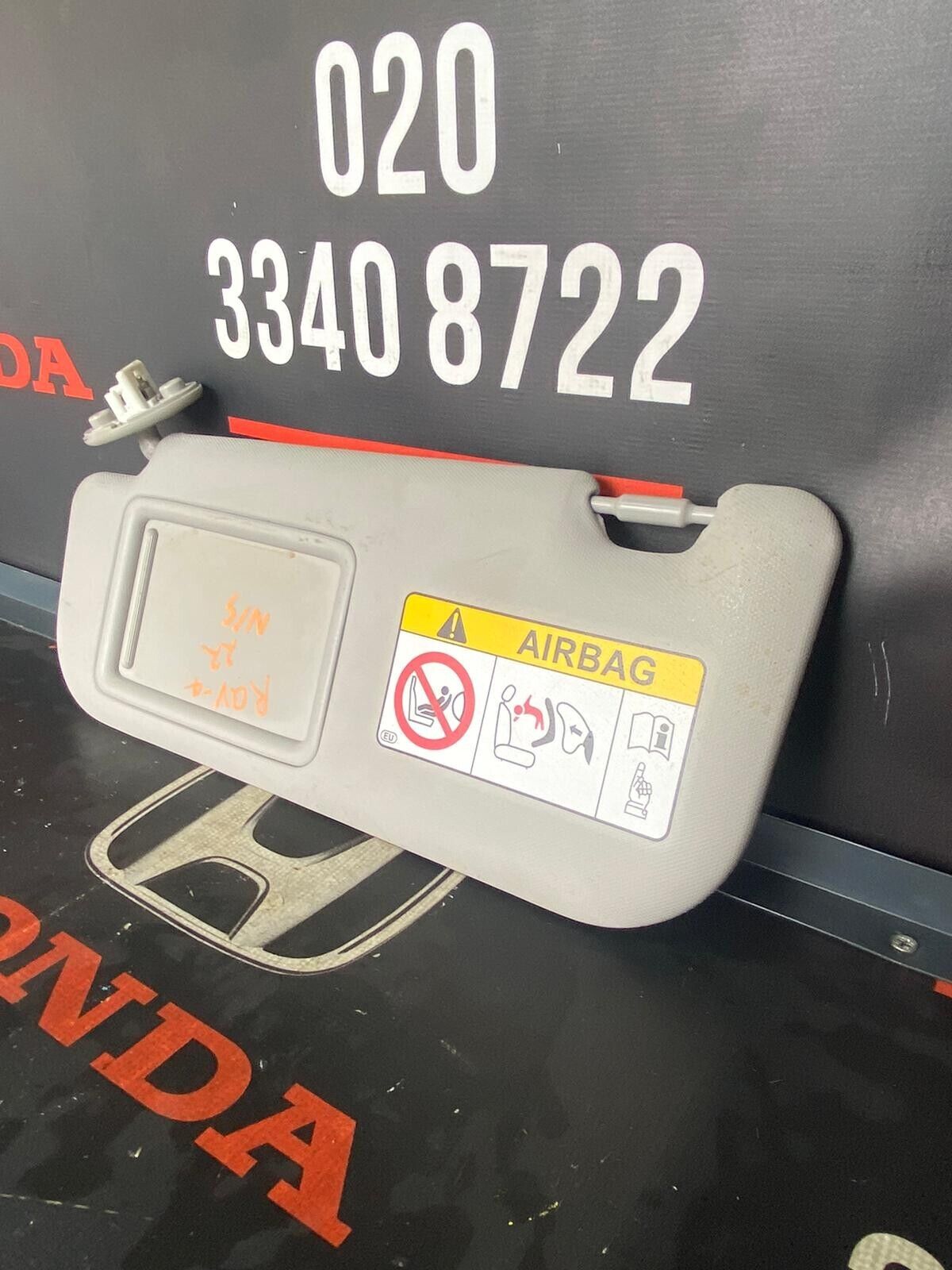 TOYOTA RAV 4 2022 N/S LEFT SUN VISOR