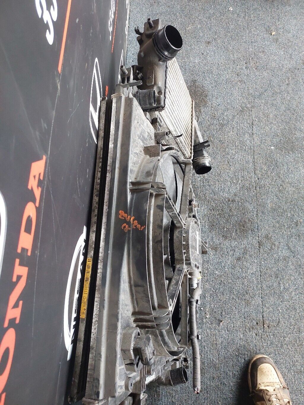 NISSAN QASHQAI 2018 J11 DIESEL RAD PACK & INTERCOOLER CONDENSER