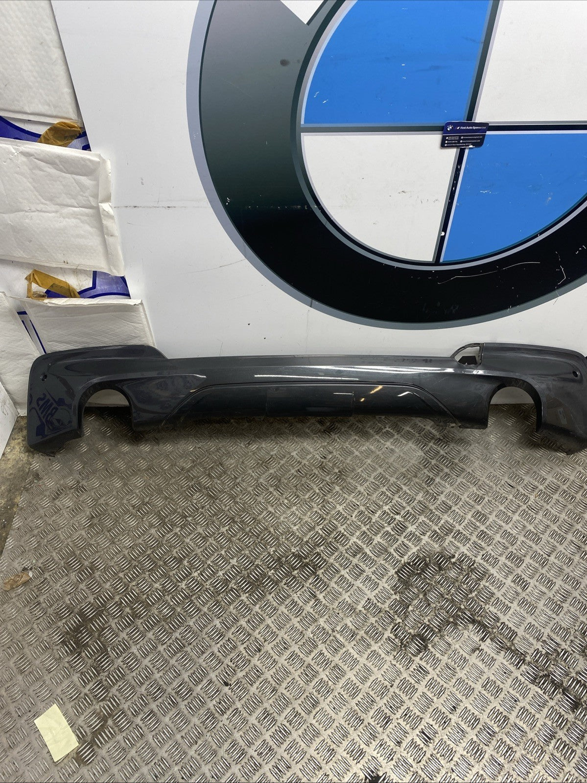 Genuine 2019 BMW X3 G01 M Sport OEM Rear Diffuser Valance 20d 30d 20i 30e