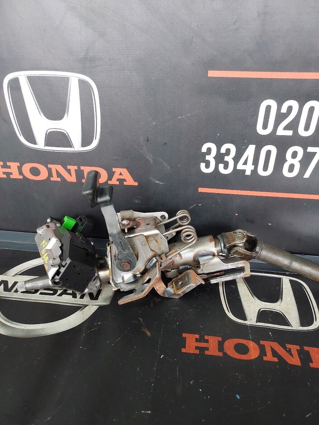 HONDA JAZZ 2009 PETROL STEERING COLUMN & IGNITION