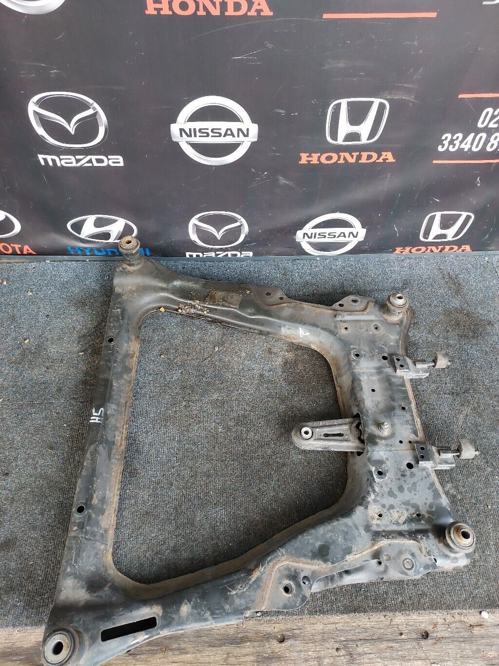 NISSAN JUKE 2018 FRONT SUBFRAME