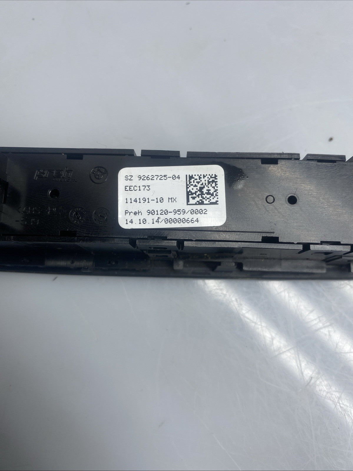 BMW X5 AIR SUSPENSION DRIVING MODE CONTROL SWITCH F15 9262725