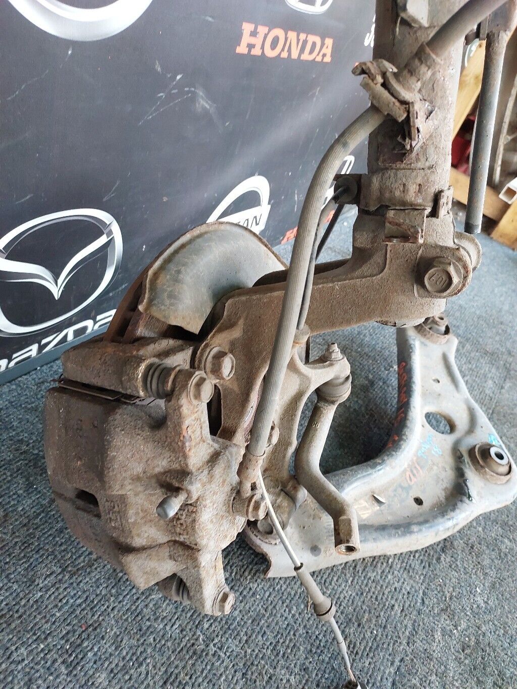 NISSAN QASHQAI J11 2018 O/S FRONT SUSPENSION LEG COMPLETE RH