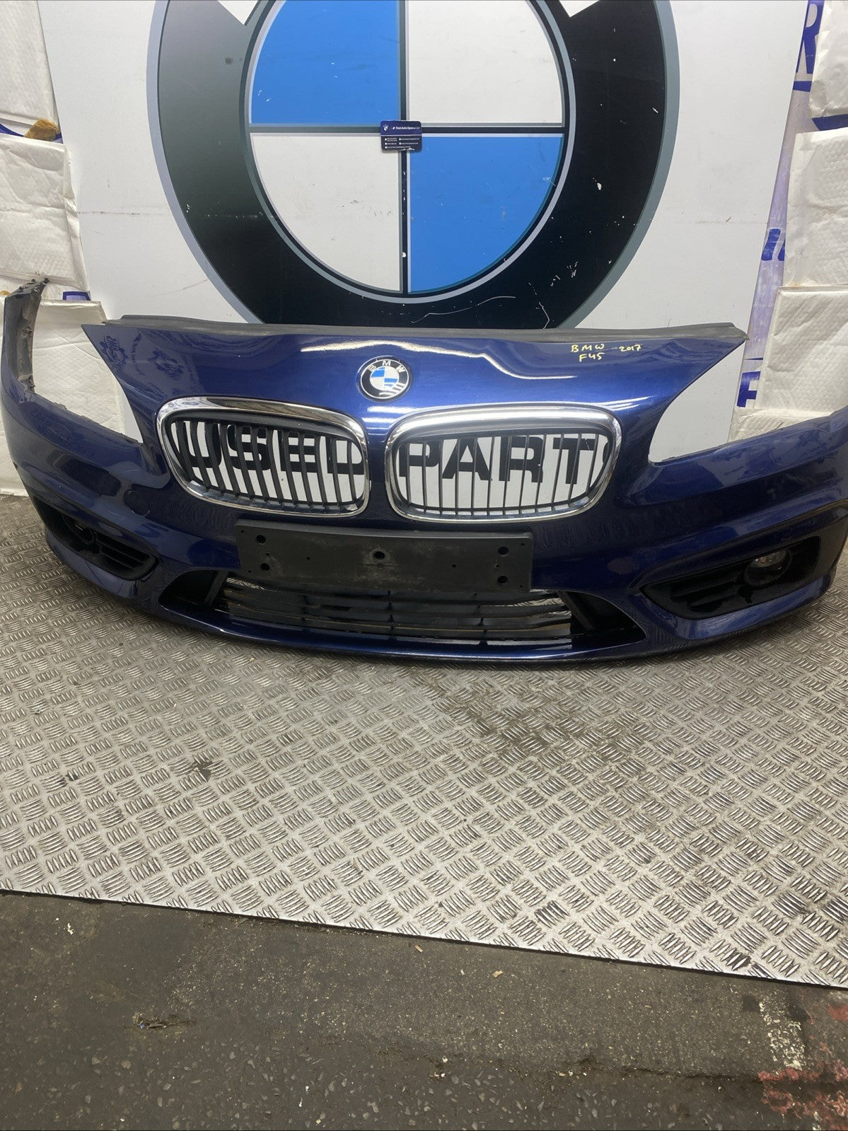 BMW 2 SERIES ESTATE TOURING F45 FRONT BUMPER Colour Code C10