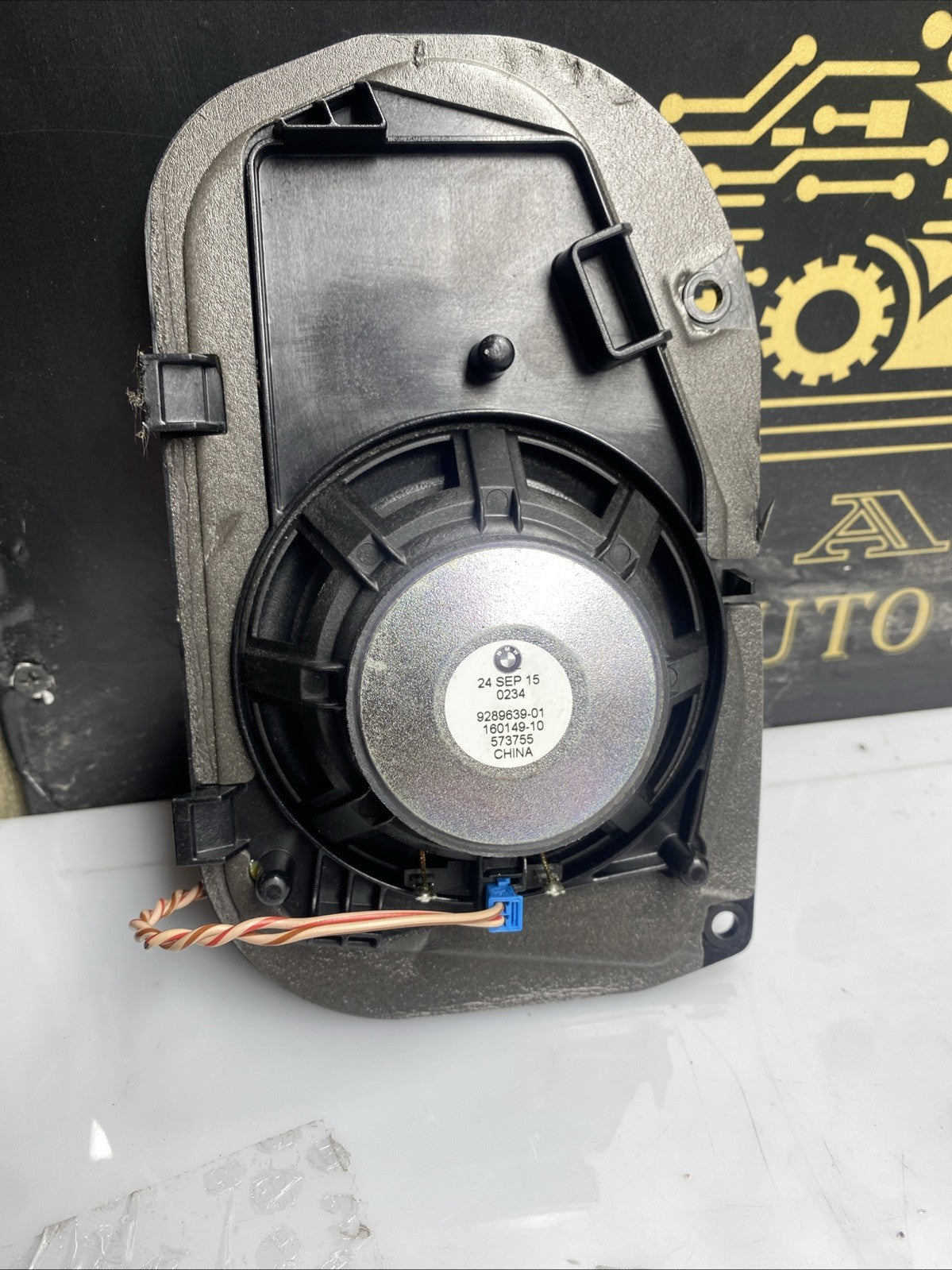 BMW 5 SERIES F10 F11 SOUND SPEAKER REAR LEFT PASSENGER DOOR 9289639 2014