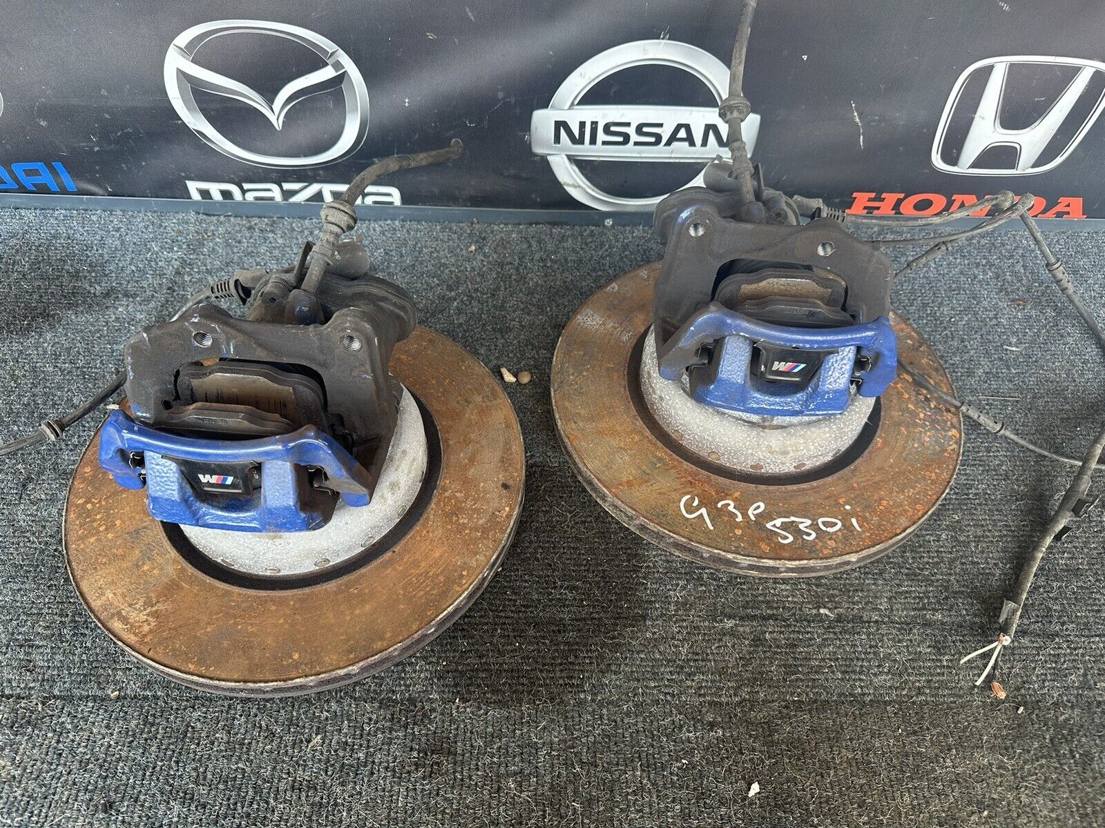 GENUINE BMW 3 5 8 SERIES G30 G20 G14 G15 G16 MSPORT BRAKE CALIPERS SET 44/374/36