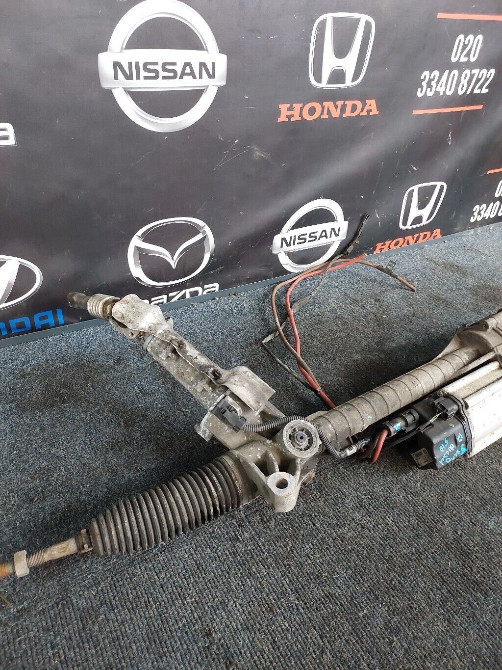 BMW 5 SERIES F10 2012 DIESEL POWER STEERING RACK 7806974517