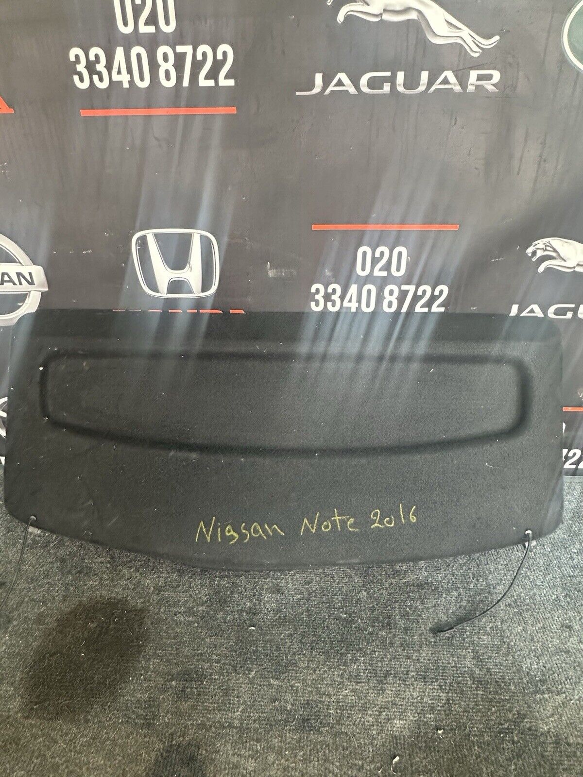 NISSAN NOTE 2016 REAR PARCEL SHELF