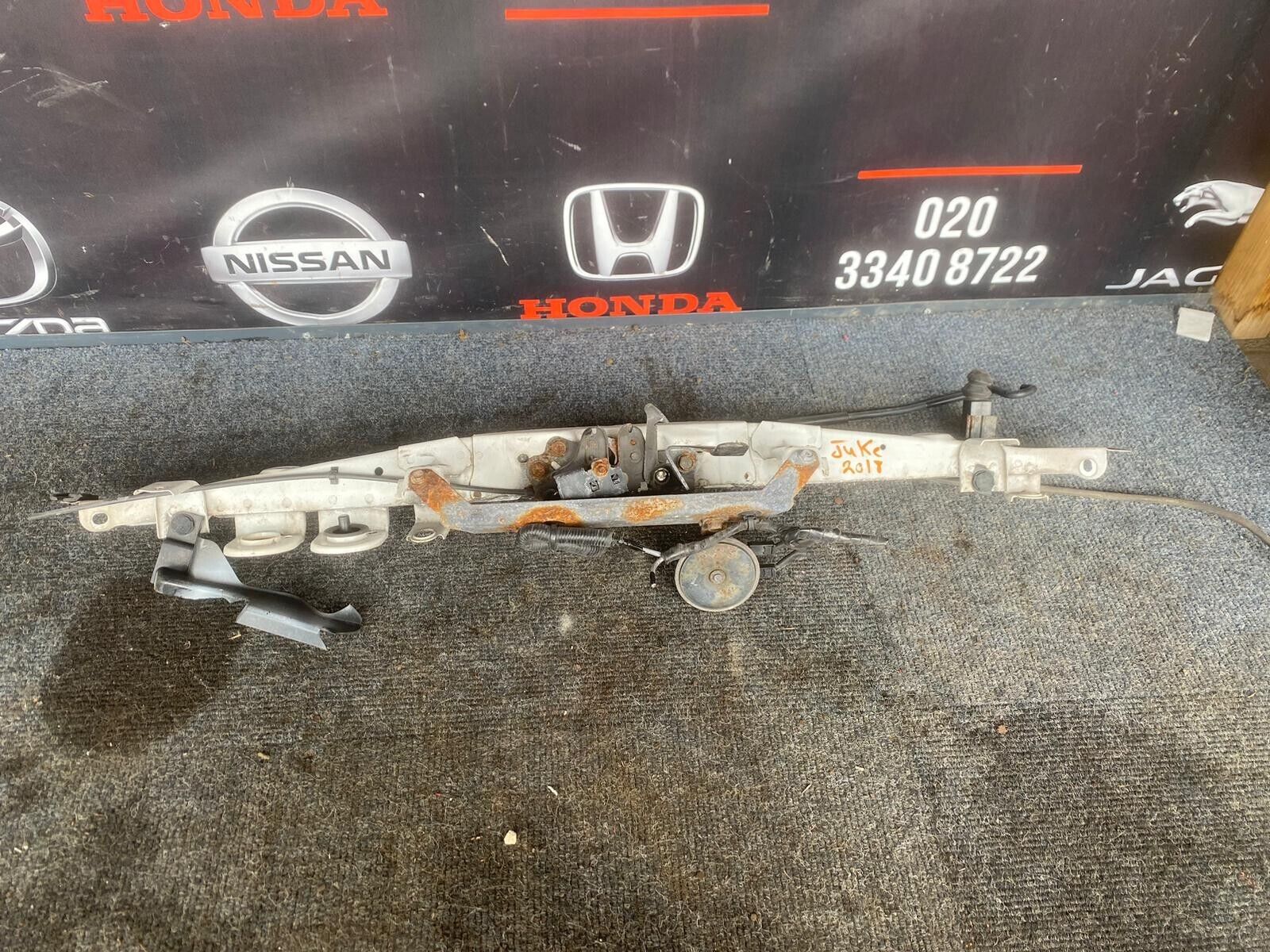 NISSAN JUKE 2018 UPPER SLAM PANEL WITH BONNET LOCK