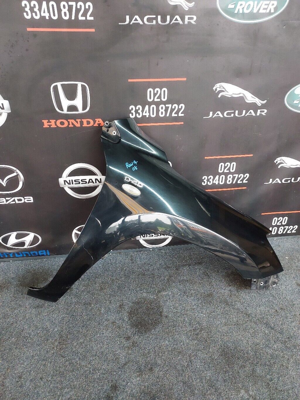 TOYOTA RAV 4 2008 O/S WING FENDER RH