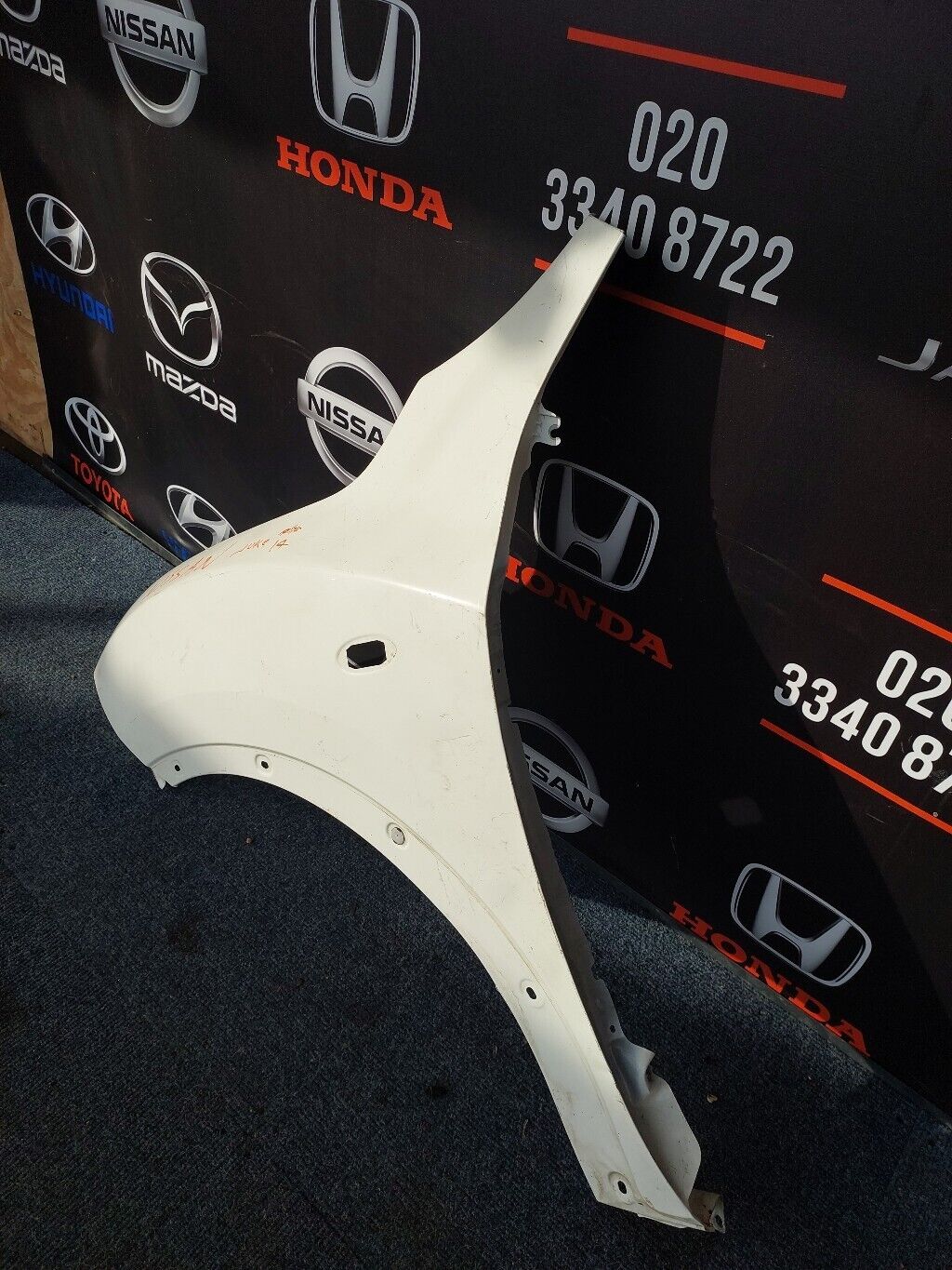 NISSAN JUKE 2014 N/S WING FENDER LH