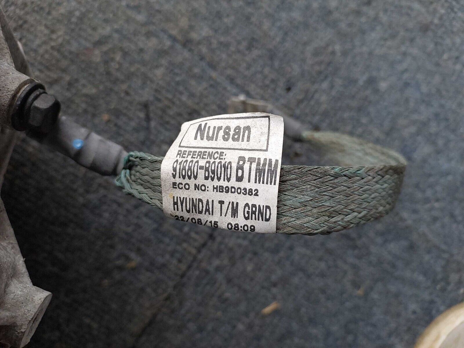 HYUNDAI i10 GEAR BOX 2016