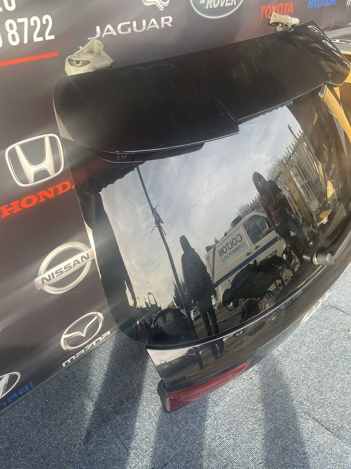 Audi RS6 4G C7 Avant Tailgate Boot Lid blue LX7W 4G9827025B