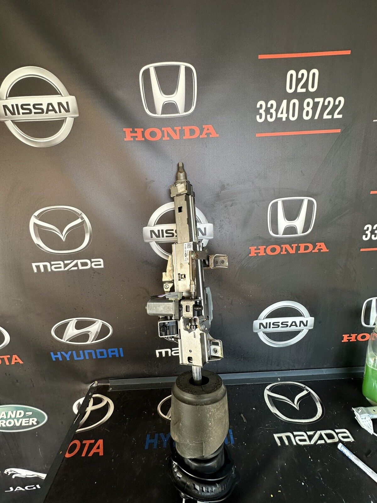 2018 JAGUAR XE X760 2.0 DIESEL STEERING COLUMN COMPLETE OEM GX73-3C529-AE