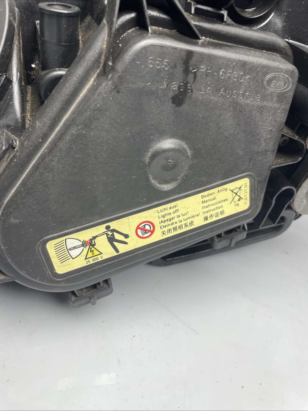 BMW 7 SERIES F01 F02 Bi-XENON HEADLIGHT COMPLETE DRIVER RIGHT 7182140