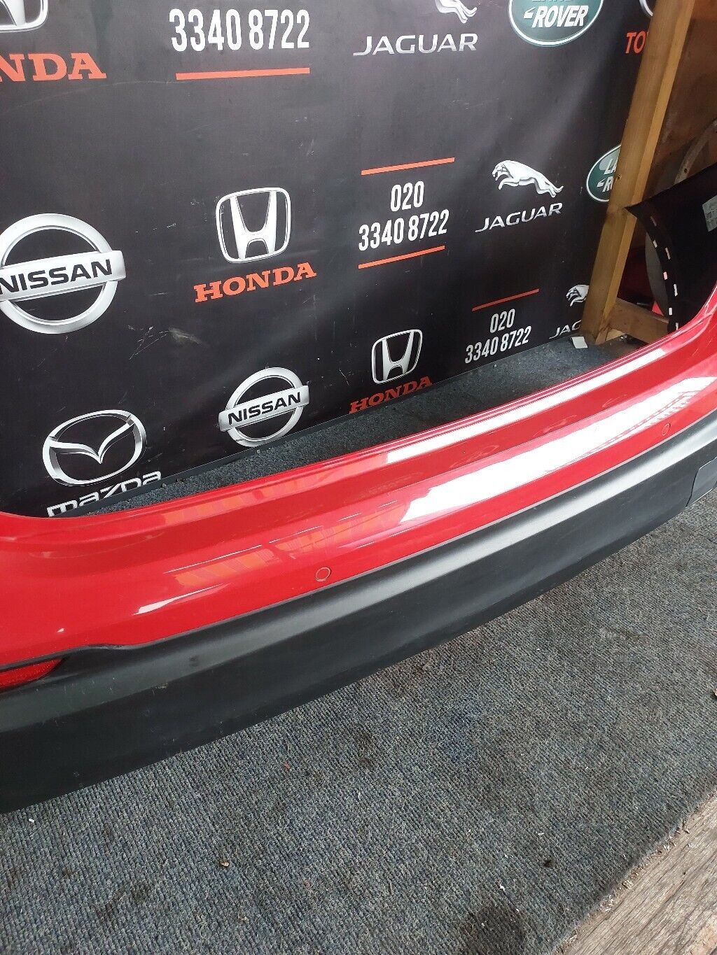 NISSAN QASHQAI 2018 J11 REAR BUMPER COMPLETE