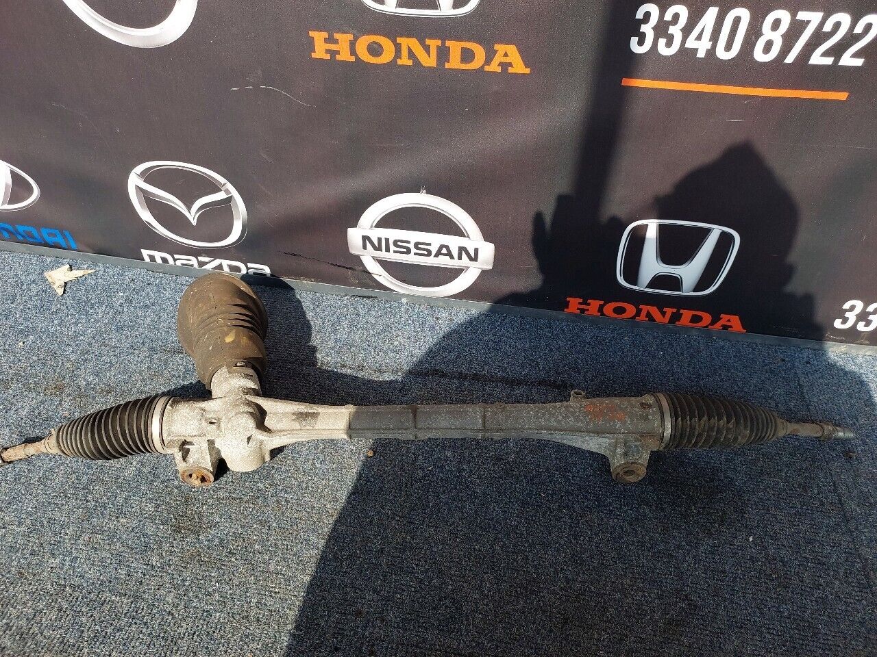 TOYOTA AURIS HATCHBACK STEERING RACK 2013 PETROL