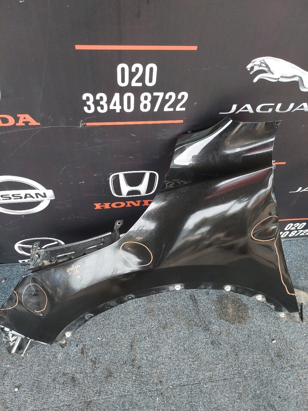 NISSAN QASHQAI J11 N/S WING FENDER 2019